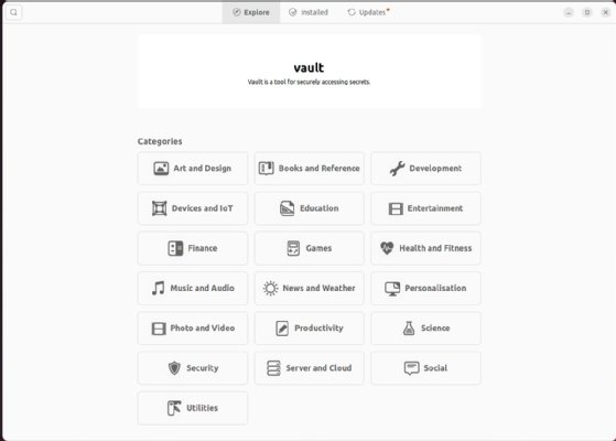 Ubuntu Linux software download and management app